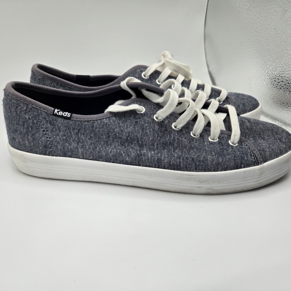 Women's Keds Blue Sneakers Wirh Softerra Insert